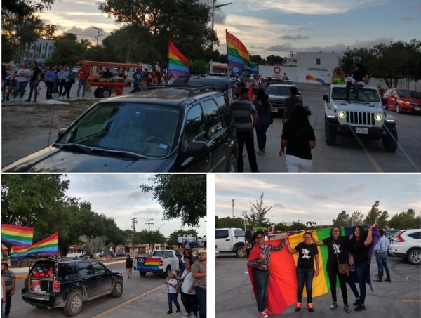 Marcha LGBTTTI en Matamoros 