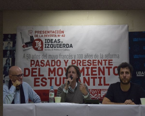 UBA: "Pasado y presente del movimiento estudiantil - la ambición de cambiarlo todo"