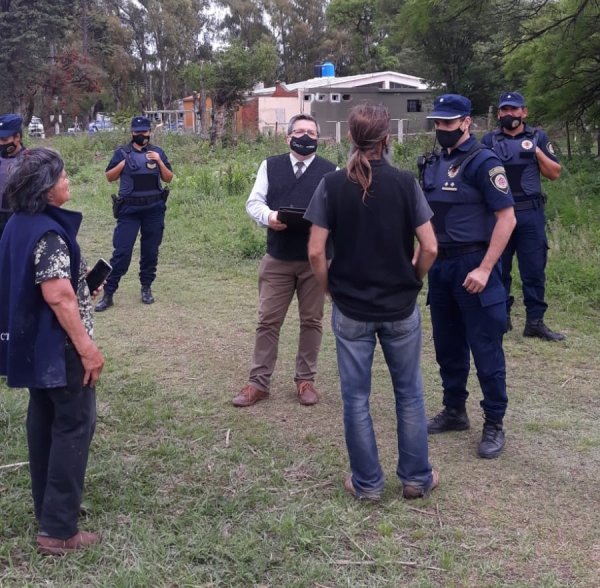 Desalojan a Agustina Tolosa en Salsipuedes 