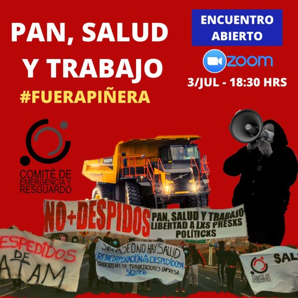 Comité de Emergencia y Resguardo convoca a Encuentro Abierto para impulsar "la coordinación de las y los trabajadores ante la crisis"