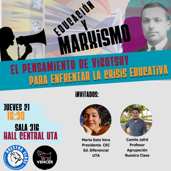 ¡Súmate a la charla sobre la actualidad de Vigotsky para enfrentar la crisis educativa!