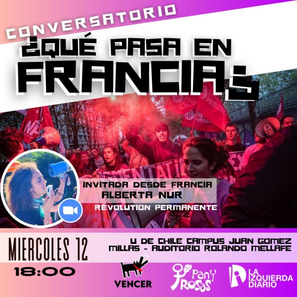 "¿Qué pasa en Francia?": Este miércoles habrá un conversatorio en el Campus Juan Gomez Millas 