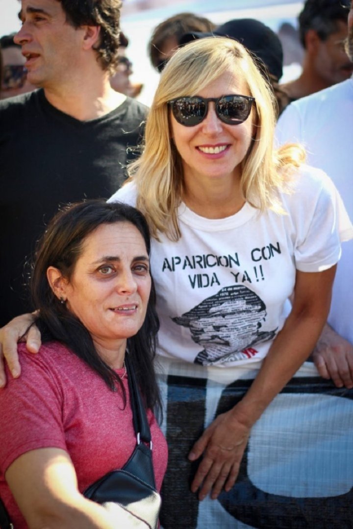 Myriam Bregman y Carla Lacorte. 