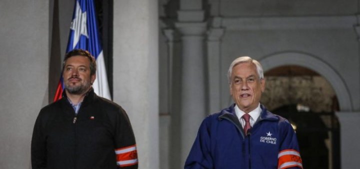 Piñera con Sebastián Sichel