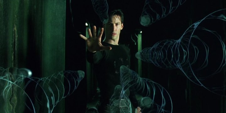 Keanu Reeves en Matrix