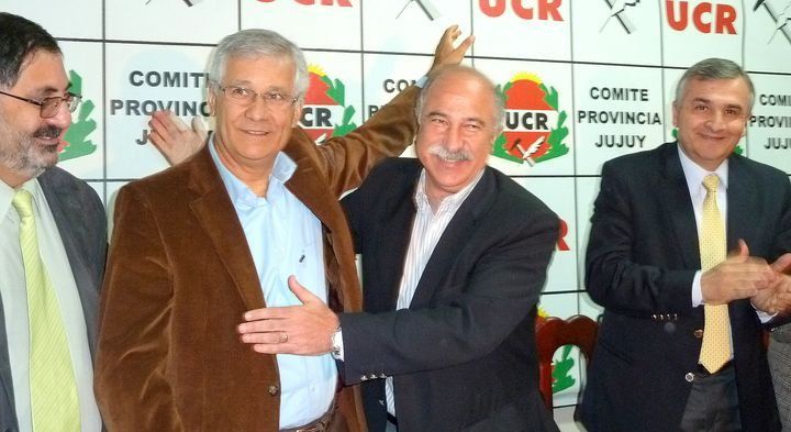 Federico Otaola, juez del superior tribunal de Jujuy. Foto 2011, cuando fue candidato a vicegobernador por la UCR