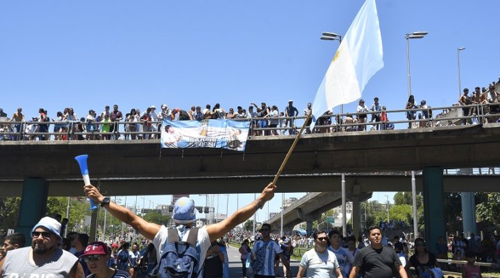 Autopista 25 de Mayo | Foto Eliana Obregón | Télam