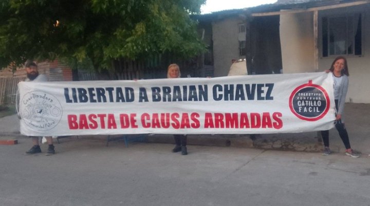 Foto Facebook "Libertad a Braian Chávez"