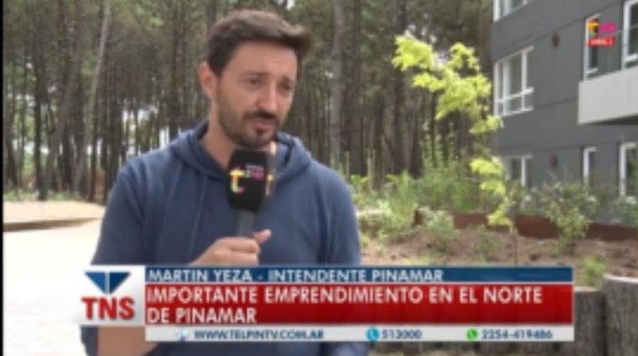 Martin Yeza, Intendente de Pinamar.