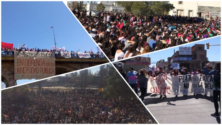 Masivas asambleas de estudiantes en todo el país