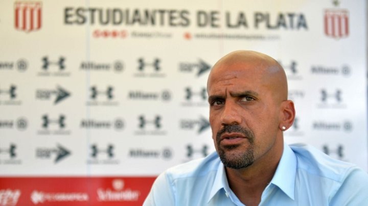 Juan Sebastián Verón, exjugador y presidente de Estudiantes de La Plata, un club con numerosos vínculos en su dirigencia.