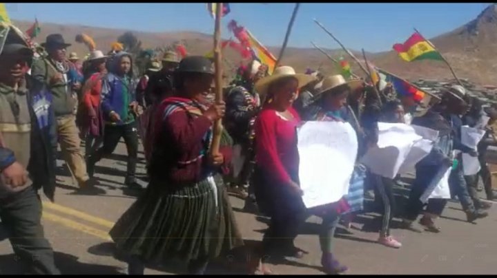 Foto: captura video de la movilización