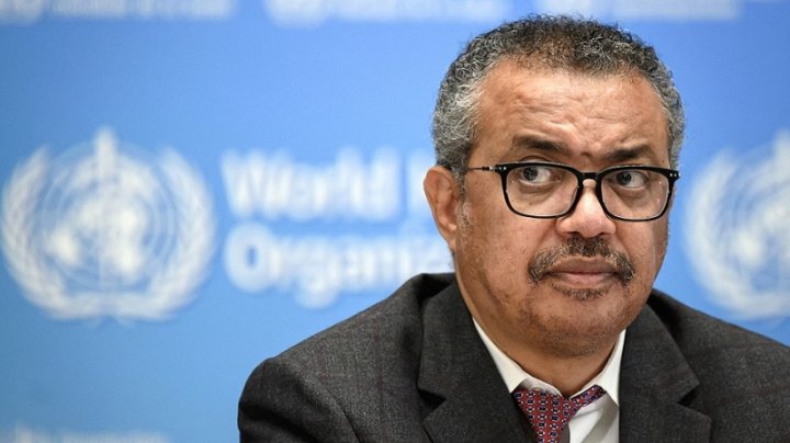 Foto: Tedros Adhanom Ghebreyesus en rueda de prensa | AFP