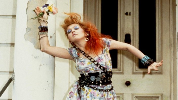 Cyndi Lauper en la década de 1980