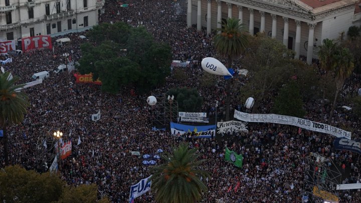 Archivo Fotográfico Marcha Universitaria 2024 La Izquierda Diario