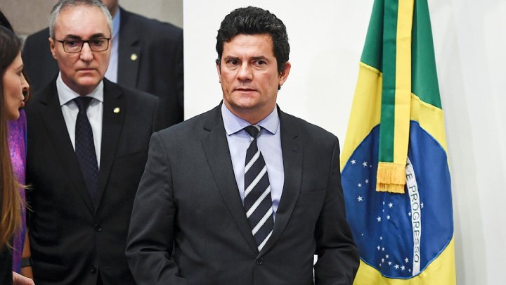 Juez brasilero Sergio Moro, emblema del Lava Jato