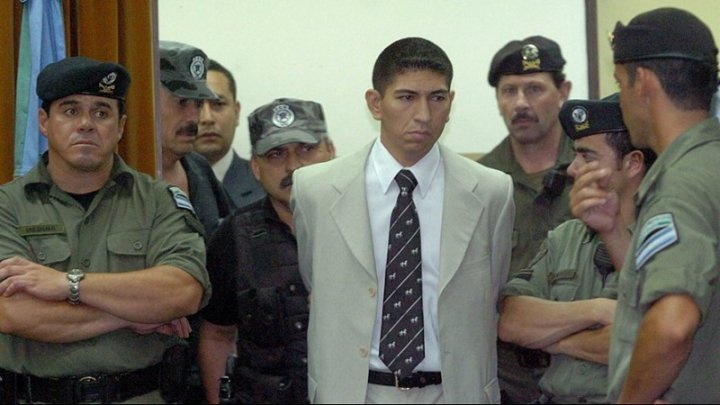 El excabo Alejandro Acosta durante el juicio de 2006