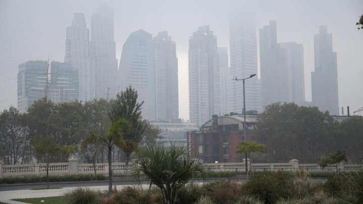 Contaminación aérea / Fuente: Telam.