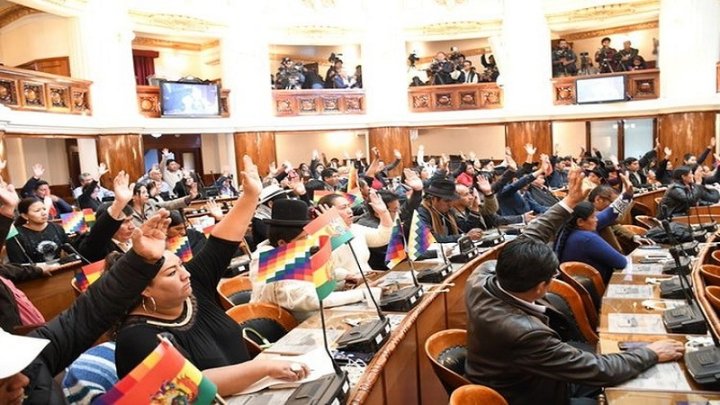 Foto: Congreso de Bolivia. (@Diputados_Bol)