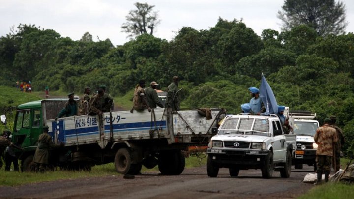 Foto de archivo: convoy de la ONU en la República Democrática del Congo