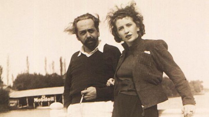 Oliverio Girondo y Norah Lange, la novelista y poetisa que también fue su pareja.