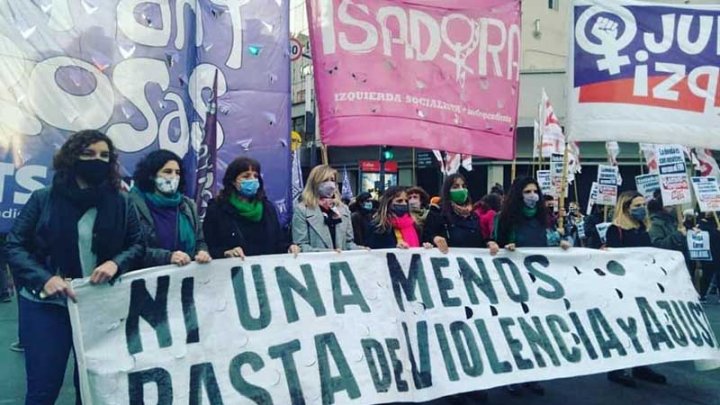 Agrupaciones Pan y Rosas, Isadora y Juntas a la Izquierda en el Frente de Izquierda y de los Trabajadores - Unidad.