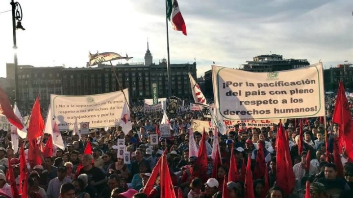 Imagen: Marcha de la UNT en 2019