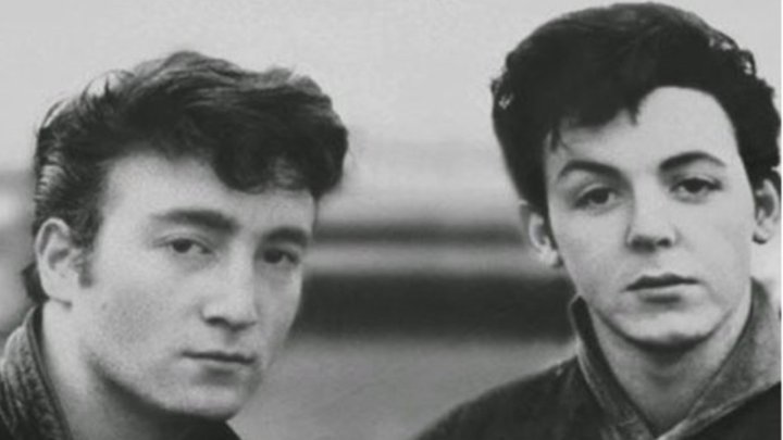 John Lennon y Paul McCartney