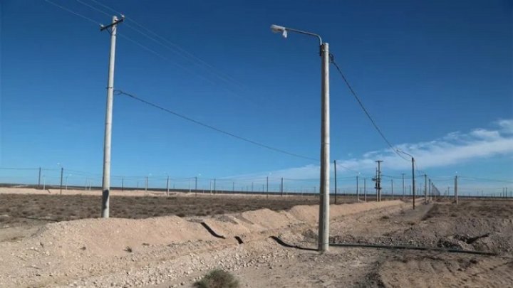 Loteos deshabitados en la meseta