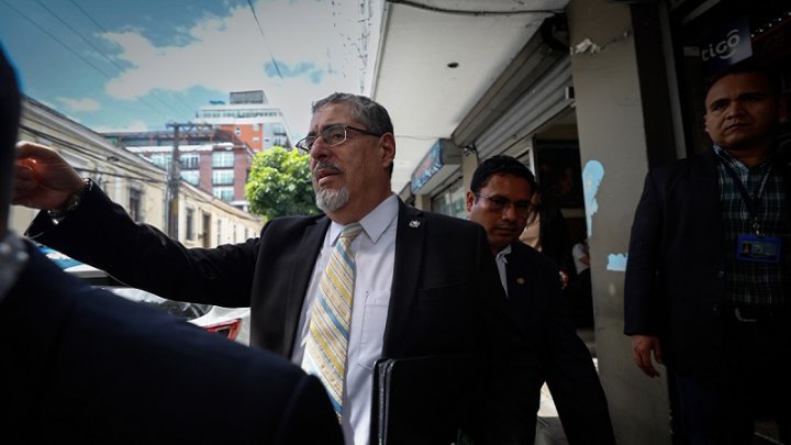 Presidente electo Bernardo Arévalo, Fotografía EFE / David Toro