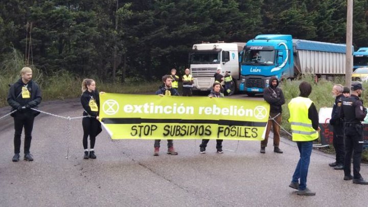 Imagen de Rebelión o Extinción Asturies / @XRAsturies