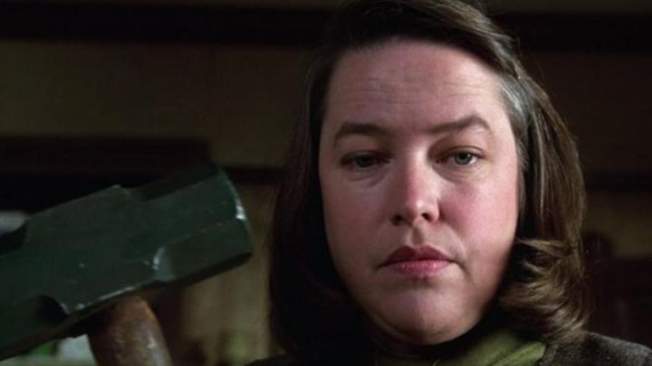 La temible Kathy Bates en Misery (1990)