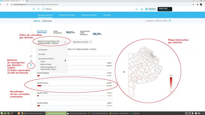 Sitio de resultados oficiales. Click en la imagen para ampliar