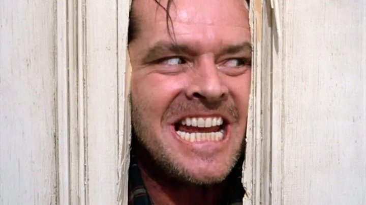 Jack Nicholson en The Shining