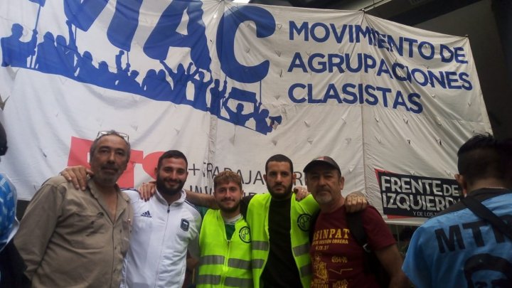 Referentes del Movimiento de Agrupaciones Clasistas (MAC-PTS)