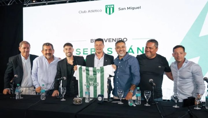 San Miguel tuvo un ascenso vertiginoso al Nacional B. La dirigencia está comprometida con el grupo empresario Jano´s Eventos que gerencia al club desde las sombras.