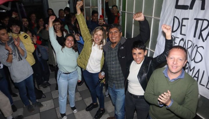 Alejandro Vilca y Myriam Bregman en Jujuy, tras una elección histórica de casi 13% l Foto: El Tribuno de Jujuy