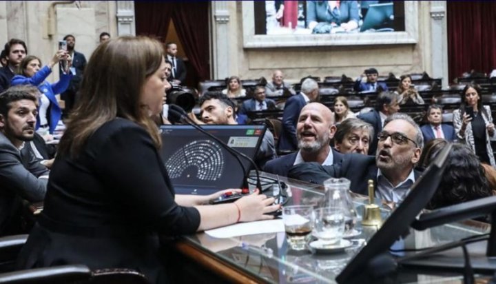 Gritos e insultos de Juntos por el Cambio para frustrar la segunda sesión de Diputados l Foto: Telam