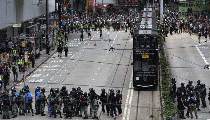 Las protestas vuelven a las calles de Hong Kong por el intento de aprobación de la ley de seguridad nacional por parte de China