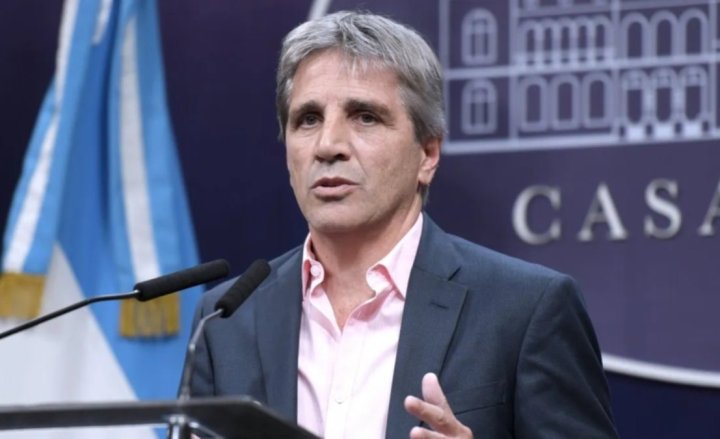 Luis Caputo, ministro de Economía