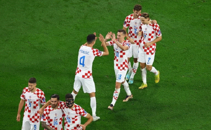 Croacia le ganó 2-1 a Marruecos, por el tercer puesto del Mundial de Qatar2022. Foto: REUTERS/Fabrizio Bensch.