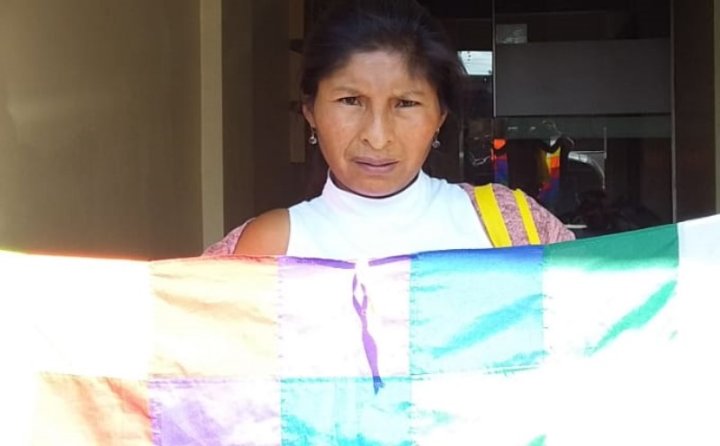 Paulina Trejo, integrante de la comunidad indígena La Quiaca Vieja 