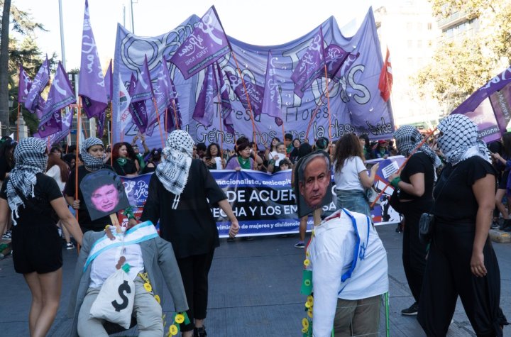 Solidaridad internacional con el pueblo argentino y palestino