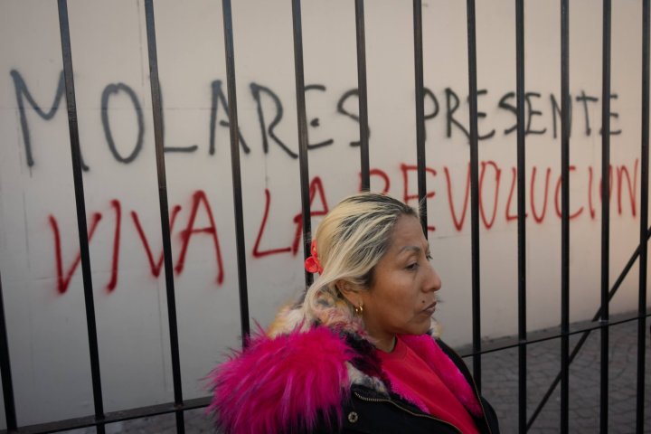 Obelisco. Facundo Molares, militante popular muere producto de represión policial. Agosto 2023.