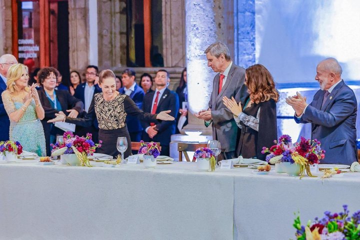 Reunión-cena entre mandatarios mundiales