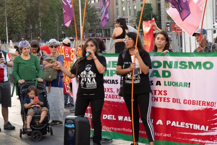 Paola Palomera, madre de Nico Piña, preso político de la revuelta