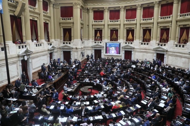 La sesión especial de Diputados incluyó 9 proyectos a la medianoche a libro cerrado por un acuerdo entre el Frente de Todos y Juntos por el Cambio l Foto: HCDN