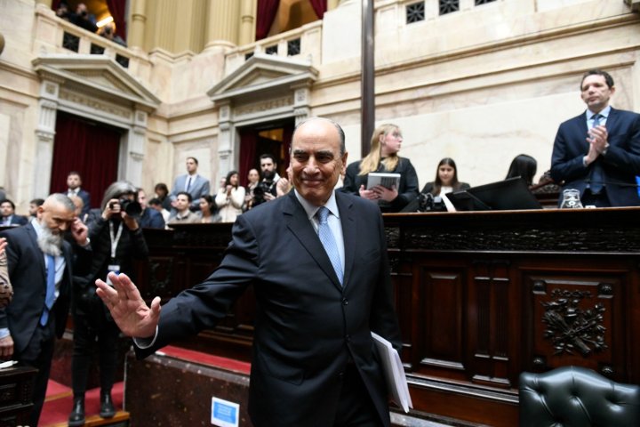 Guillermo Francos brindó su primer informe de gestión en Diputados l Foto: HCDN