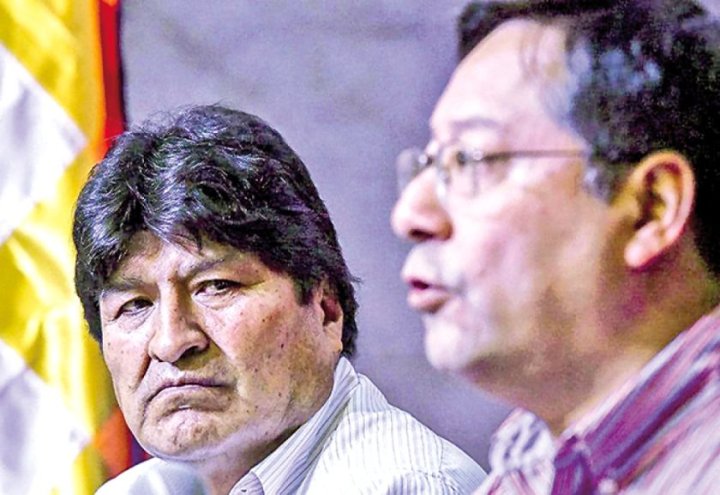 Evo Morales y Luis Arce | Foto de Archivo AFP