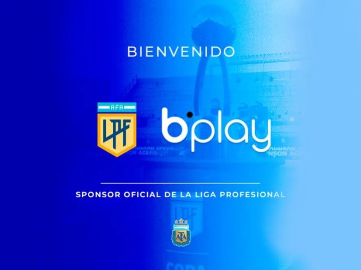 BPlay es sponsor oficial de la Liga Profesional de AFA